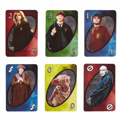 Gra karciana UNO Harry Potter METAL BOX 112 kart na Arena.pl