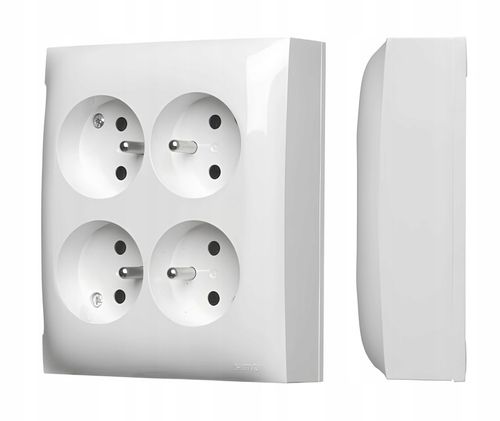 AQUACLICK GNIAZDO NATYNKOWE 4-KROTNE Z/U BIAŁE na Arena.pl