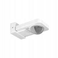 CZUJNIK RUCHU ZMIERZCHU ZEWNĘTRZNY LED CZUJKA REGULACJA 360° 20M BIAŁY IP65