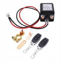12V 250A WYŁĄCZNIK AKUMULATORA SAMOCHODOWEGO Z PILOT