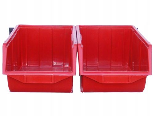 Pojemnik magazynowy - Ecobox duży | Czerwony na Arena.pl