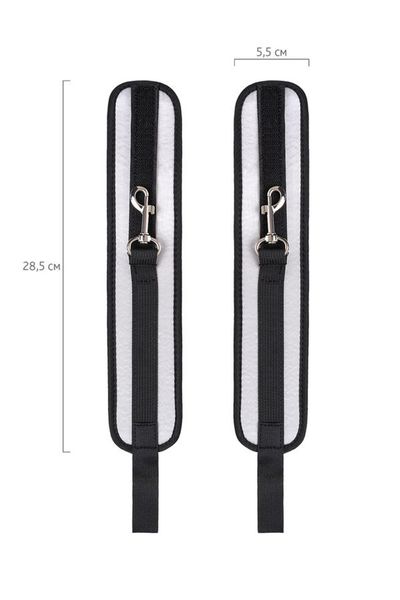 Anonymo Anclecuffs, Polyester, Silver, 28.5 Cm zdjęcie 8