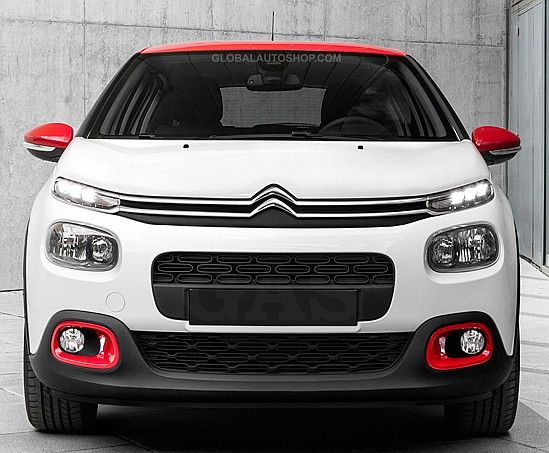 Citroen C3 - Chromowane Listwy na Grill Chrom Atrapy Zderzaka Tuning zdjęcie 2