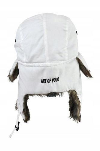 Czapka uszanka Syberia - uszatka chroniąca uszy, pilotka Czarny na Arena.pl