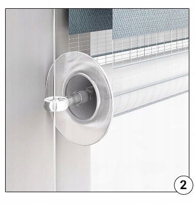 Roleta Dzień Noc na wymiar z napinaczem 57x150 cm na Arena.pl