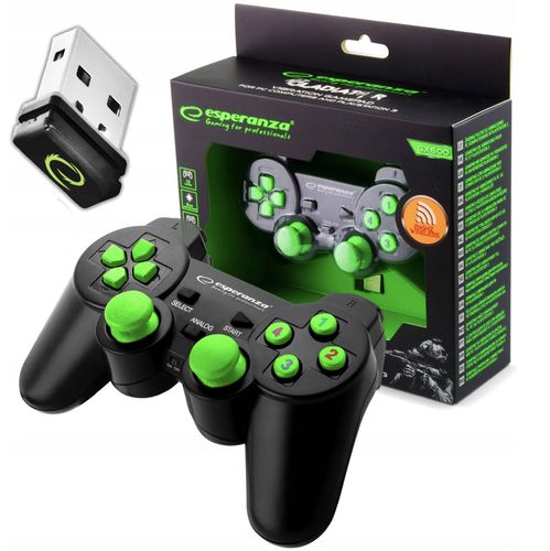2 x Gamepad Bezprzewodowy Pad Kontroler USB do PS3 PC na Arena.pl