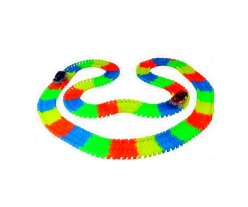 ŚWIECĄCY TOR SAMOCHODOWY 220 PCS TRACKS na Arena.pl