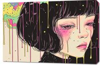 Obraz 90x60cm Strugi Kolorów