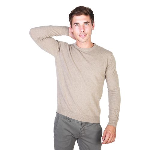 Trussardi sweter męski brązowy L na Arena.pl