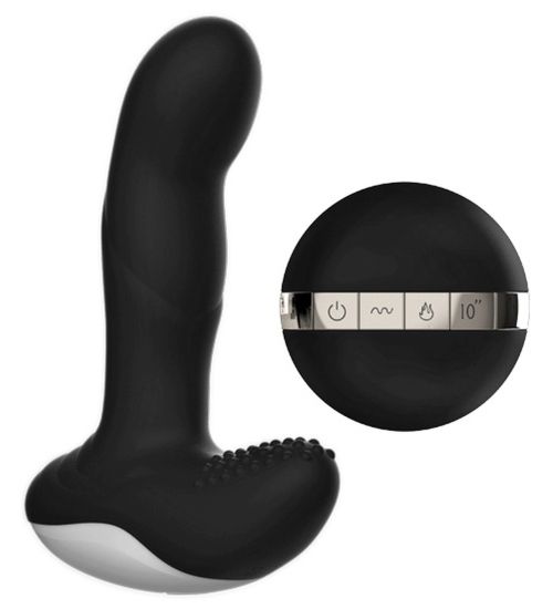 Grzejący masażer prostaty z pilotem zdjęcie 1