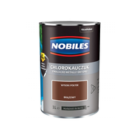 emalia chlorokauczukowa brązowa 0.9l - 5emch.brą1.0