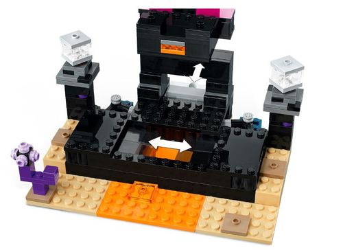 Klocki Minecraft 21242 Arena Endu na Arena.pl
