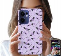 ETUI DO OPPO FIND X5 LITE - MODNE WZORY WIDŁY SERCA KOKARDKI KOKARDA
