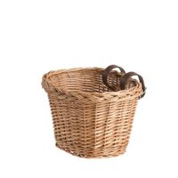 AKCESORIA ROWEROWE KOSZYK ROWEROWY DZIECIĘCY wiklinowy 27X22 H17 CM