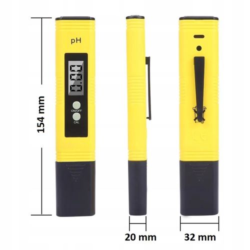 Tester miernik pH do wody pH meter MISKAS-pH (biały) na Arena.pl