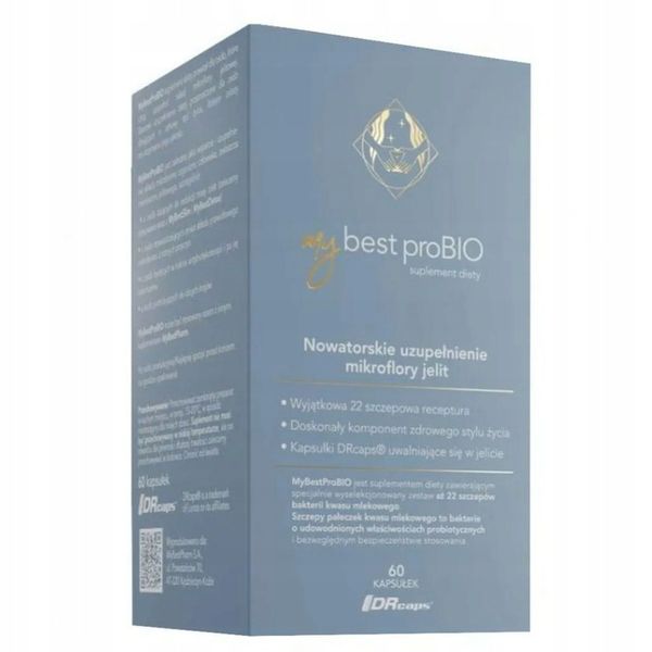 MyBestPharm My Best ProBIO - 60 kapsułek Probiotyk zdjęcie 2
