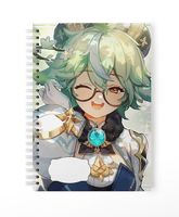 Zeszyt A5 100 stron w kratkę Genshin Impact - Sucrose