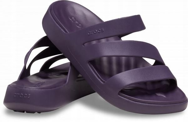 Damskie Lekkie Buty Klapki Crocs Getaway Strappy 209587 Sandal 41-42 zdjęcie 1
