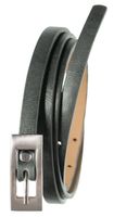 pasek damski pu wąski  0,9 cm bb-cv-11a gray 110