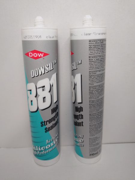 Silikon klej do akwarium Dowsil 881 zdjęcie 1