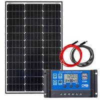 ZESTAW FOTOWOLTAICZNY 75W SOLARNY NA KAMPER ŁÓDŹ JACHT