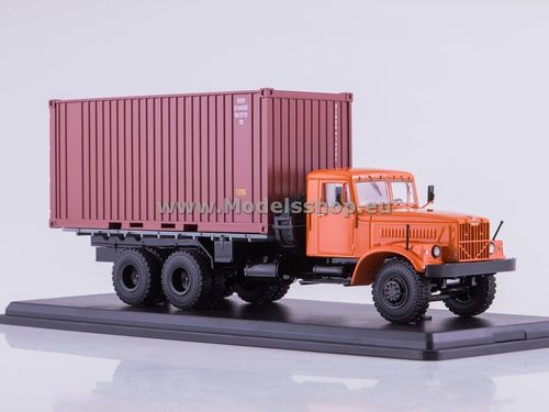 SSM KRAZ-257B1 Container Truck (orange) na Arena.pl
