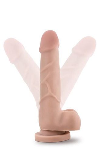 realistyczne dildo blush dr. skin basic cieliste pvc na Arena.pl