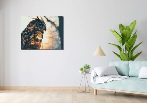 Obraz 90x70cm Sowi Duch na Arena.pl