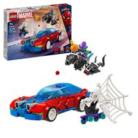 LEGO SUPER HEROES WYŚCIGÓWKA SPIDER-MANA I ZIELONY GOBLIN ZESTAW KLOCKI