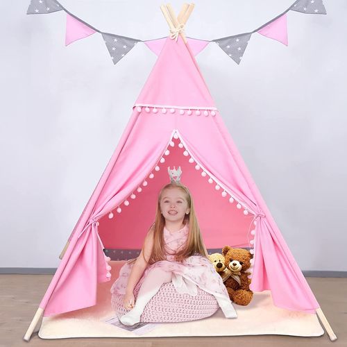 Namiot TIPI WIGWAM TEEPEE dla dzieci MATA +LAMPKI na Arena.pl