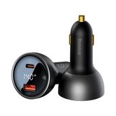 Ładowarka samochodowa USB USB-C PD3.1 140W + kabel USB-C 1m czarny