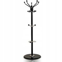 PODLOGOWY STOJACY WIESZAK NA UBRANIA MARMUR CZARNY