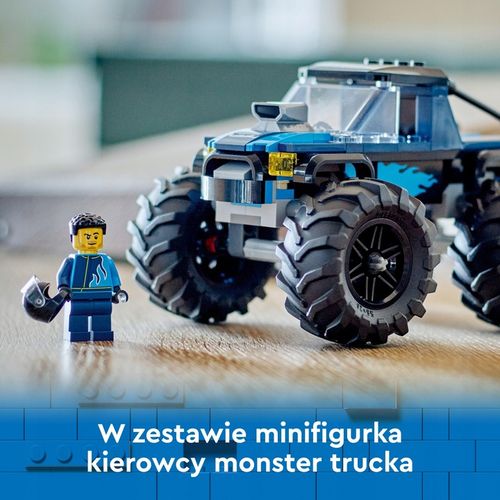 LEGO City Niebieski monster truck 60402 na Arena.pl