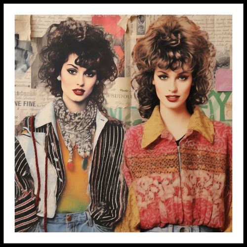 Plakat 90x90cm Ikony Stylu'80 na Arena.pl