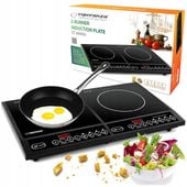 KUCHENKA PŁYTA INDUKCYJNA DWUPALNIKOWA KUCHNIA ELEKTRYCZNA PRZENOŚNA