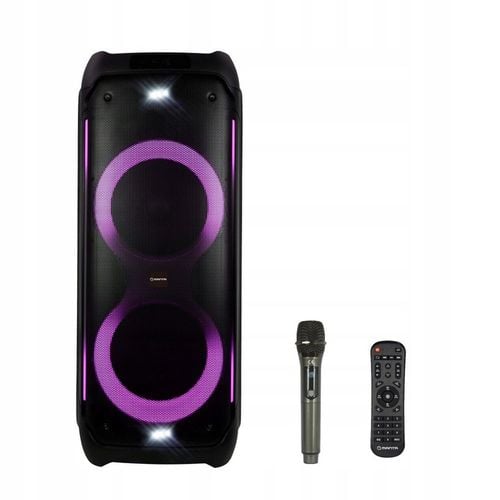 Głośnik Bluetooth Karaoke Manta Przenośny Athos Mikrofon USB Power Audio na Arena.pl