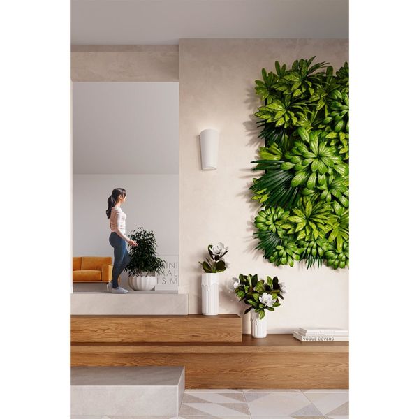 Salonowa lampa ścienna SL.0838 ceramiczny kinkiet biały zdjęcie 3