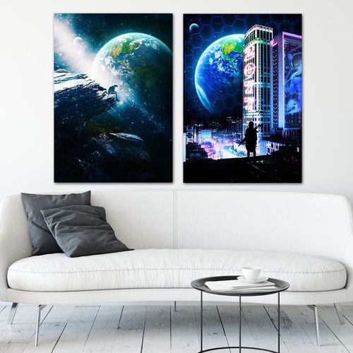 Obraz na płótnie - Canvas, Kosmiczna nostalgia 40x60 na Arena.pl