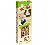 NESTOR Kolba kokosowa kokos przysmak królika kawii chomika gryzoni 2 szt.