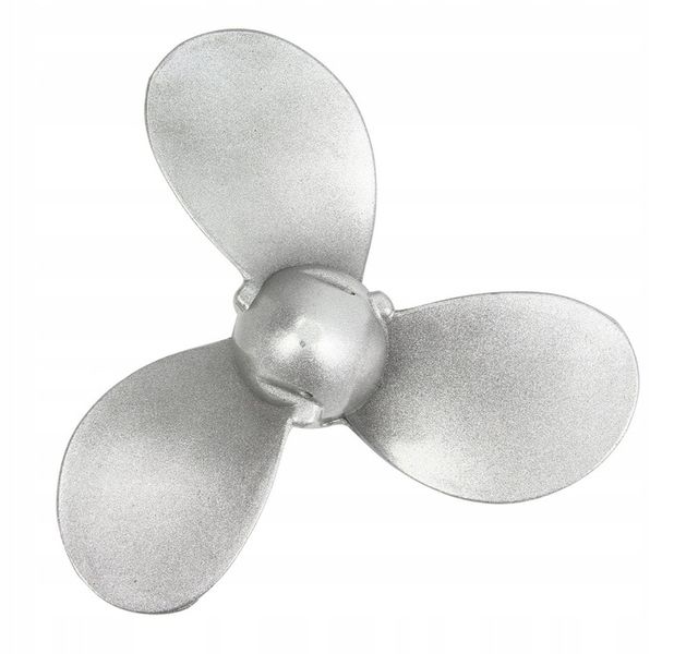 ŚRUBA NAPĘDOWA DO ŁODZI SILNIK ZABURTOWY ALUMINIUM demon zdjęcie 1