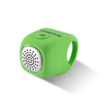 dzwonek rowerowy elektroniczny w obudowie silikonowej - zielony