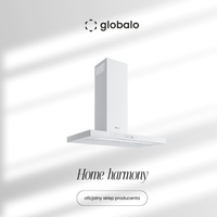Okap przyścienny GLOBALO LONATIO 90.2 WHITE