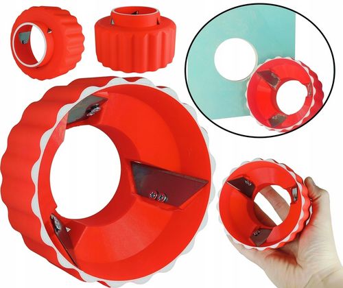 FAZOWNIK STRUG DO PŁYT GK PUSZEK ELEKTRYCZNYCH 68 MM RĘCZNY, 3 ostrza na Arena.pl