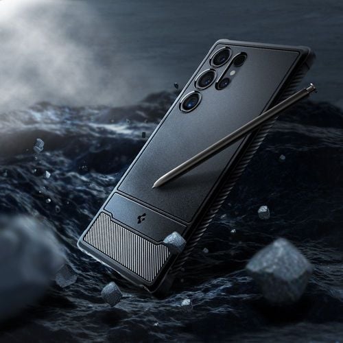 spigen rugged armor galaxy s24 ultra matte black na Arena.pl