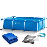 Basen ogrodowy stelażowy 220 x 150 x 60 cm 2w1 INTEX 28270 Basen ogrodowy stelażowy 220 x 150 x 60 cm 2w1 INTEX 28270
