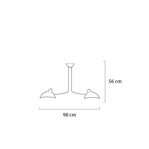 Lampa wisząca raven 2 na Arena.pl