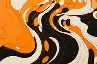 Plakat 30x20cm Tańczący Atrament