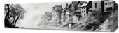 Obraz 70x20cm Mglisty Refleks