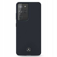2 x Etui Mercedes MEHCS21LSILNA S21 Ultra G998 niebieski/bl