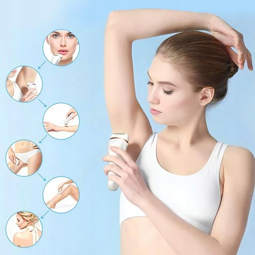 Golarka DAMSKA DEPILATOR BEZPRZEWODOWY dla Kobiet do nóg ciała bikini na Arena.pl